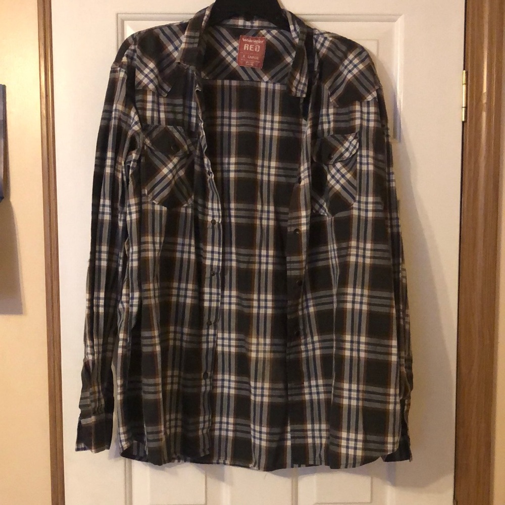 Snap button Wrangler Red.